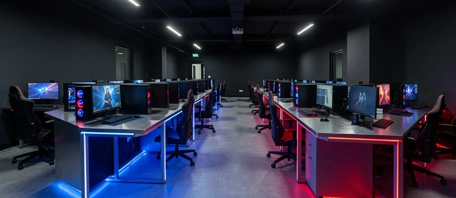 Interior de las instalaciones de Tervandor Cyber Hub
