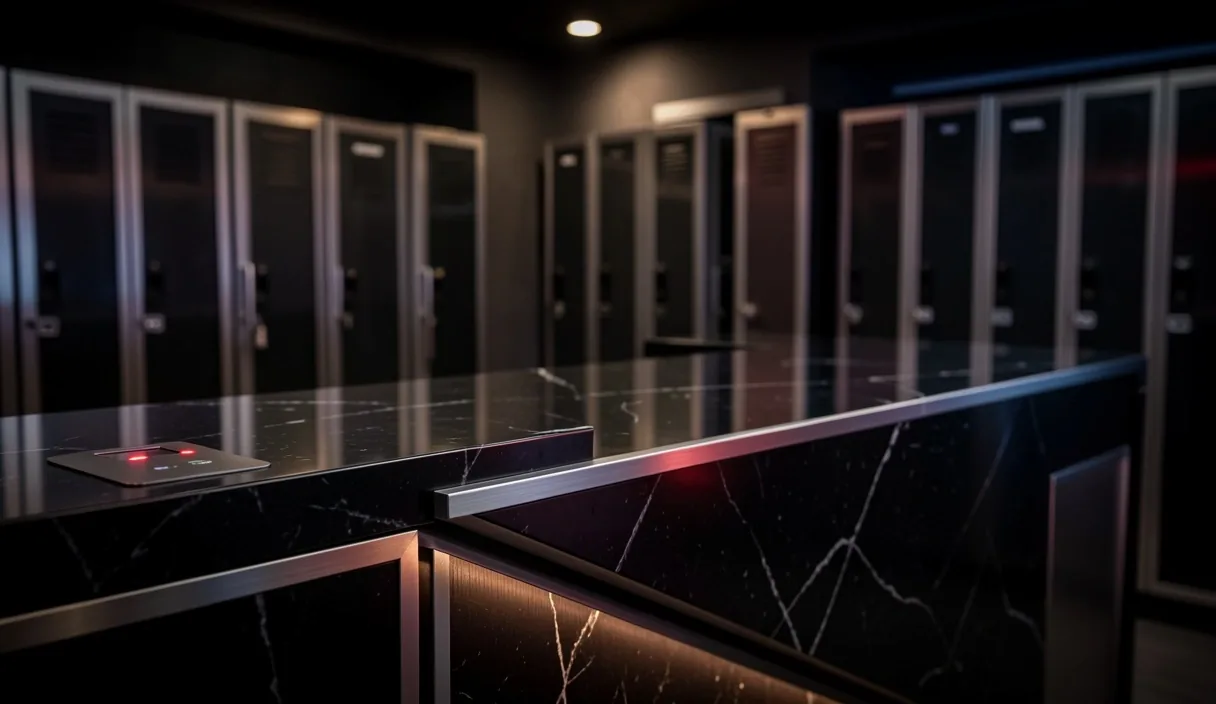 Control de acceso y lockers de seguridad
