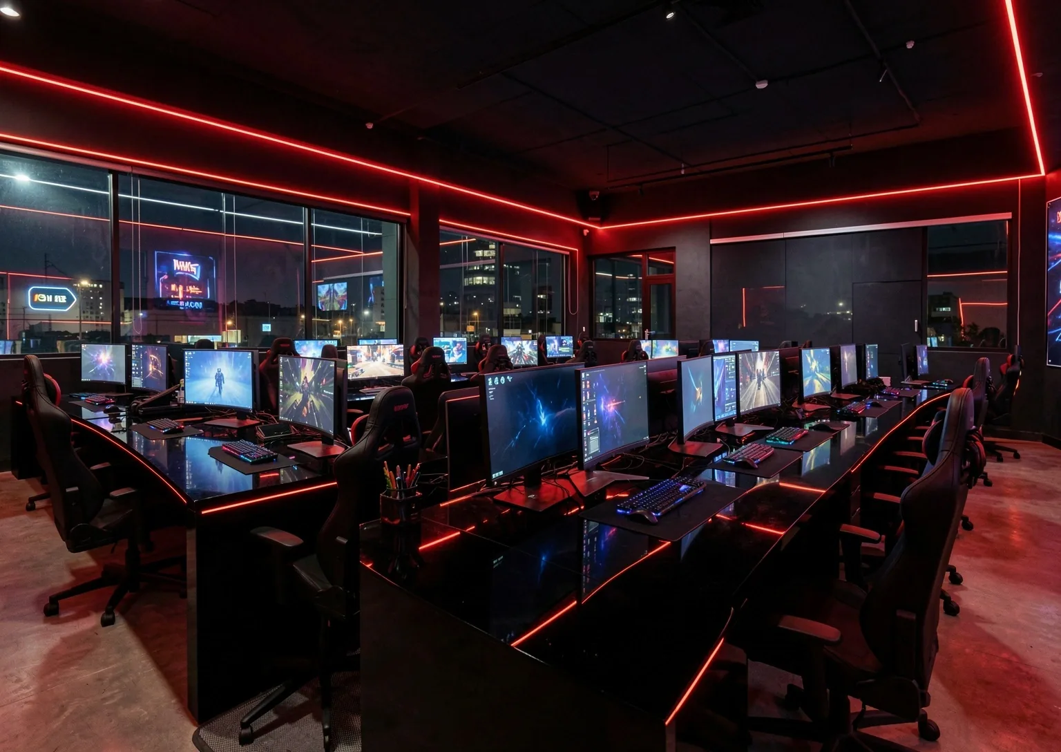 Sala principal de Tervandor Cyber Hub