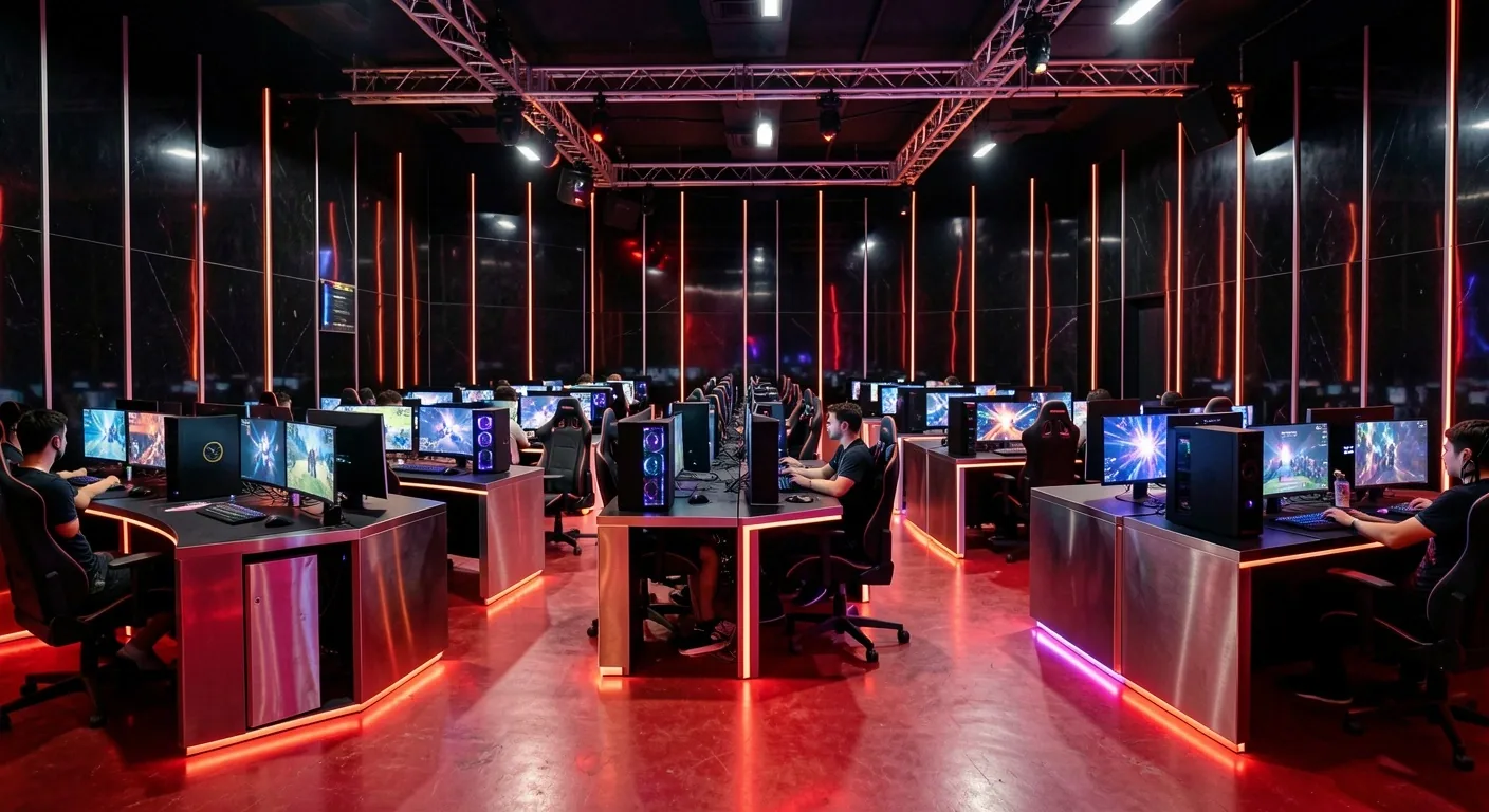 Interior de la arena de Tervandor Cyber Hub