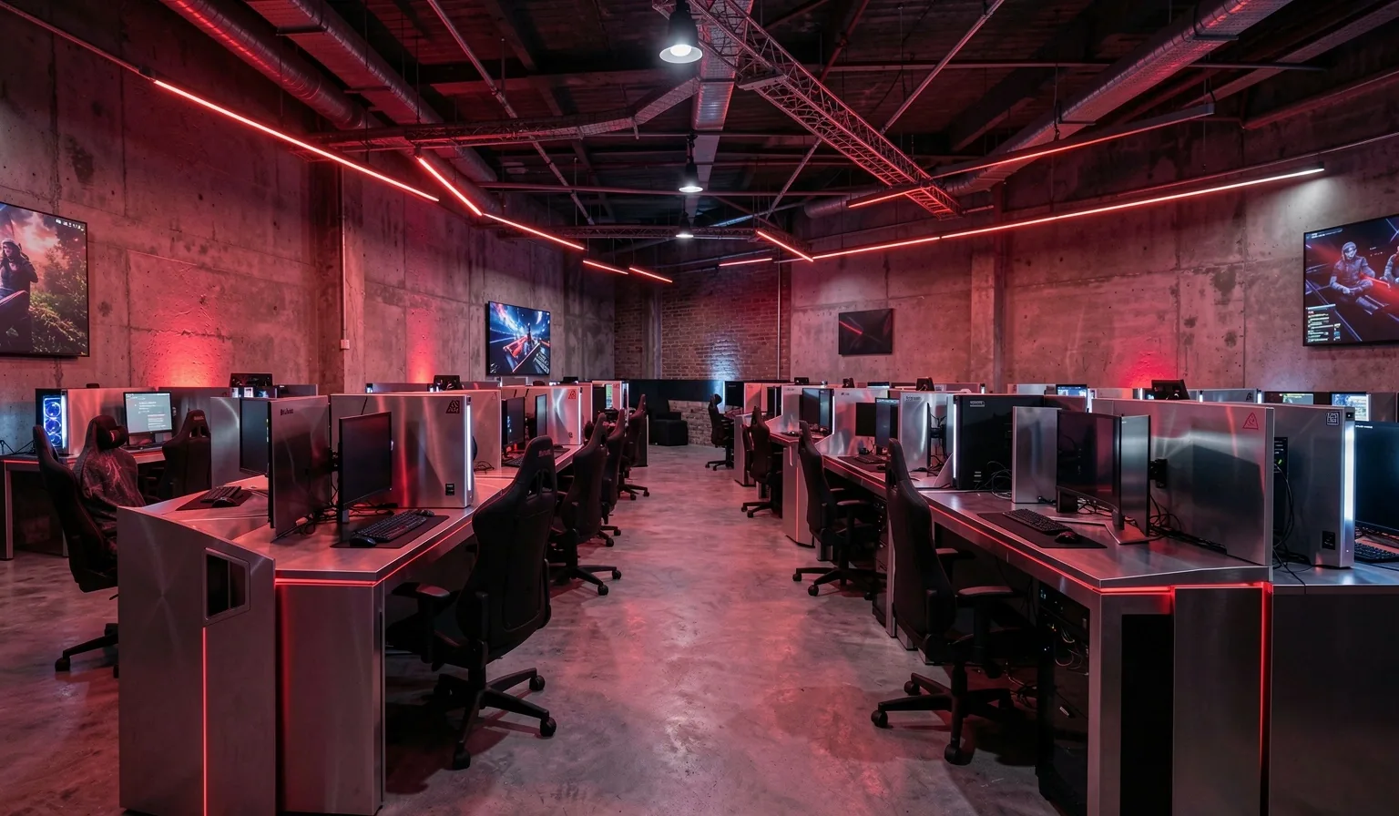 Interior de Tervandor Cyber Hub en Medellín