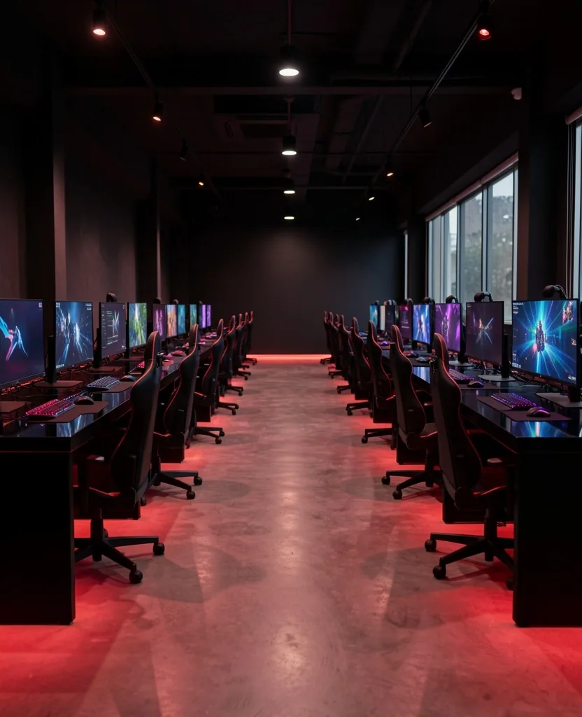 Sala de estaciones en Tervandor Cyber Hub