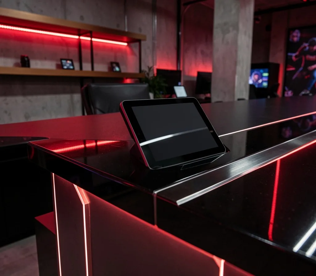 Mostrador de registro en Tervandor Cyber Hub